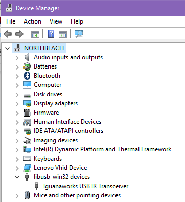 Device Manager interface