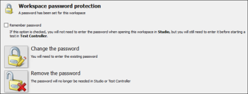 Password protection options (Click image to view larger)