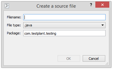 Create a source file