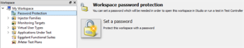Set password protection (Click image to view larger)
