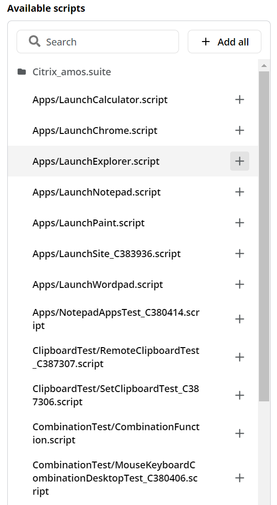 Helper suite support