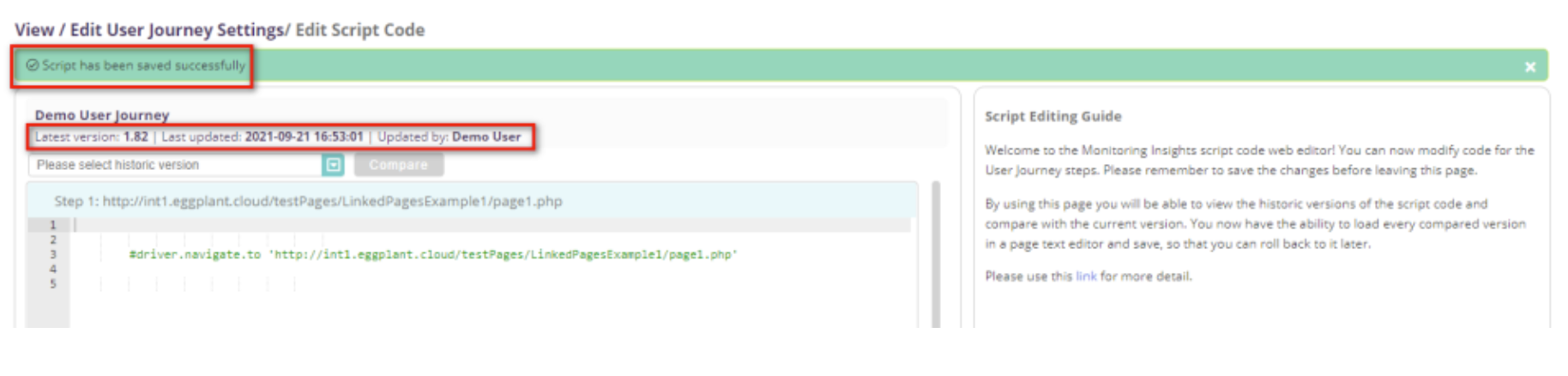FDisplay confirmation message