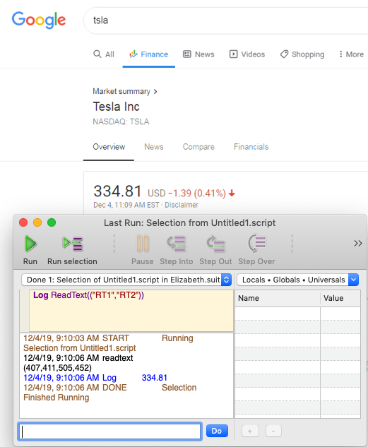 TLImage and BRImage are used to set the search rectangle for a successful ReadText() search using OCR