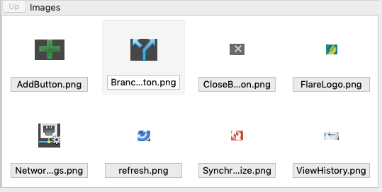 Image browser as shown in the Image Viewer in the Eggplant Functional suite