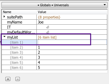 Variable Watcher with new list item inserted