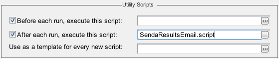 Using the After Each Run configuration in the Eggplant Suite Settings pane