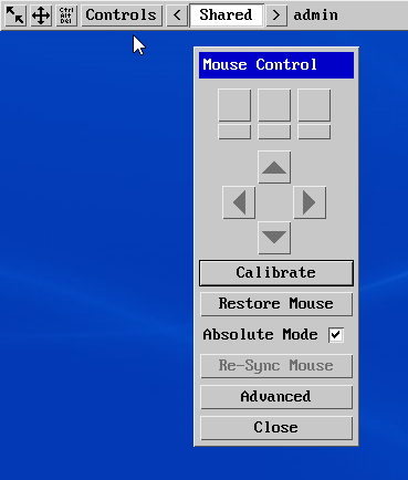 Configuring the mouse