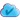 blue cloud symbol