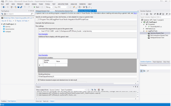 A generic test in Visual Studio for eggPlant Functional scripts
