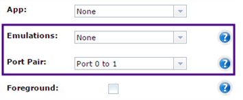 Choose Emulations and Port Pair if you use eggPlant Network with eggPlant Manager