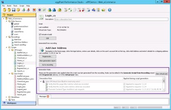 Rules applied the last time the script was generated