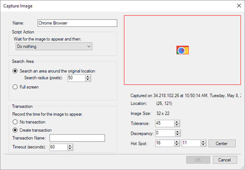 Bitmap capture in Citrix VU