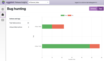 The Bug Hunting report in Tags context. Click image to view larger.