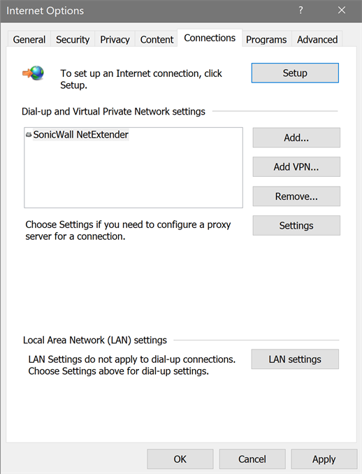 Modify your computer’s system proxy settings